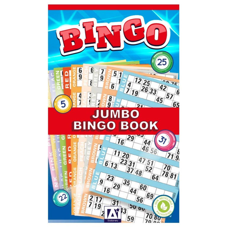 AMK® Anker Bingo Ticket Books 1 - 480
