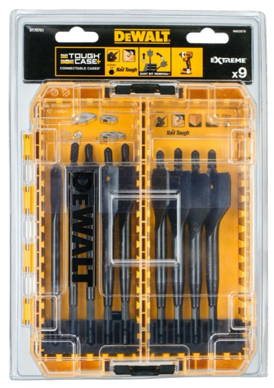 AMK® DeWalt Impact Flatwood Drill Bit 9 Piece