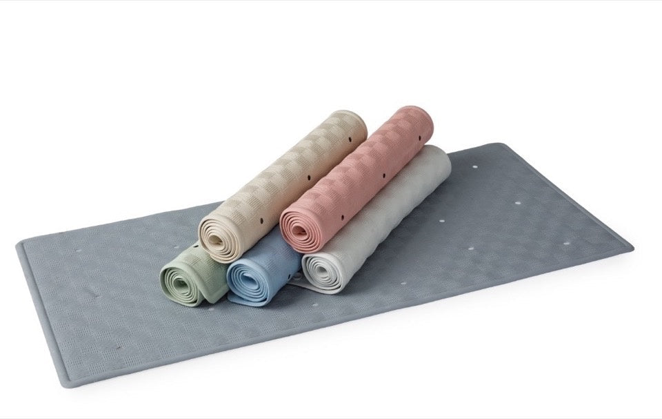 AMK® Blue Canyon Rubber Bath Mat Grey