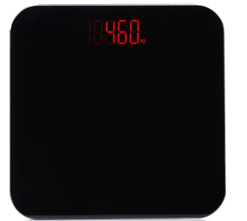 AMK® Blue Canyon LED Bathroom Scales Black