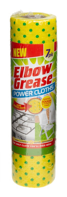 AMK® Elbow Grease Power Cloths 7 Pack