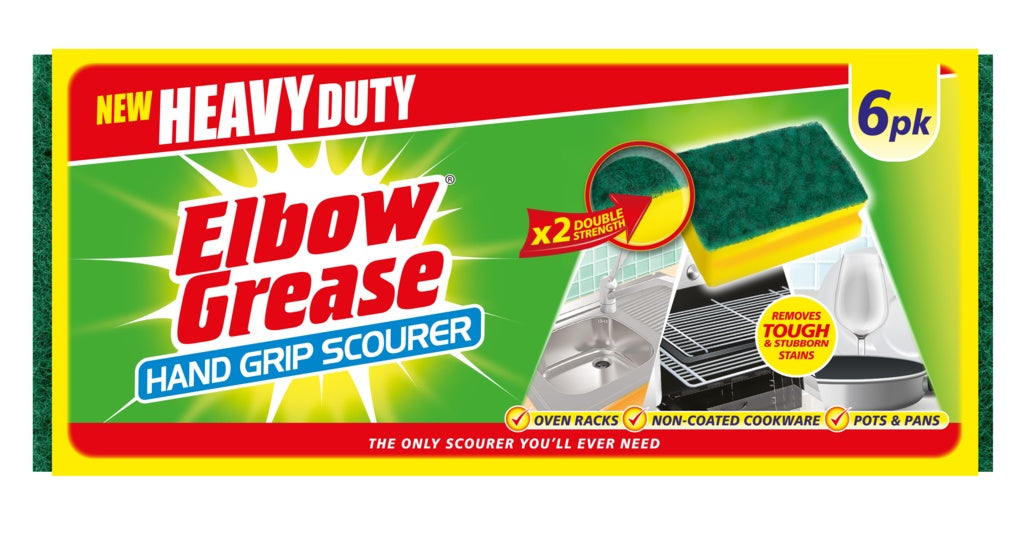 AMK® Elbow Grease Heavy Duty Kitchen Scourer 6 Pack
