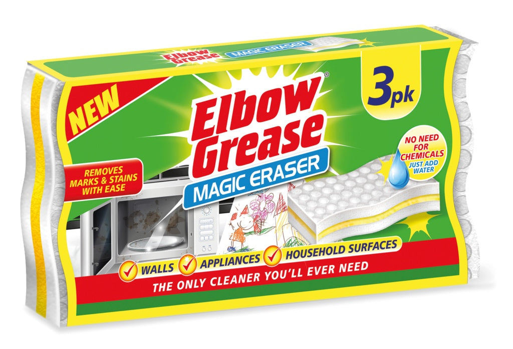 AMK® Elbow Grease Sponge Eraser 3 Pack