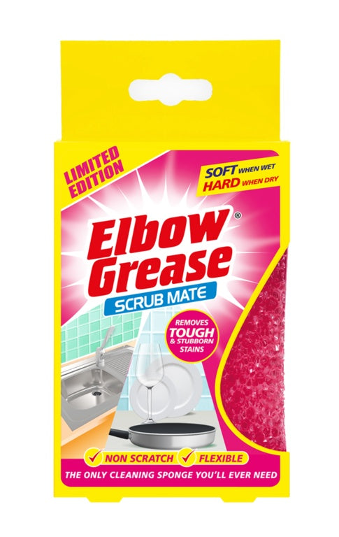 AMK® Elbow Grease Scrub Mate Pink