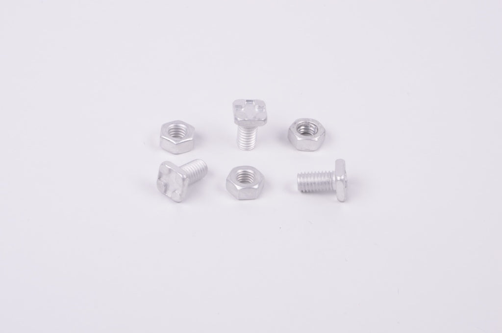 ALM Square Head Bolts & Nuts Pack of 20