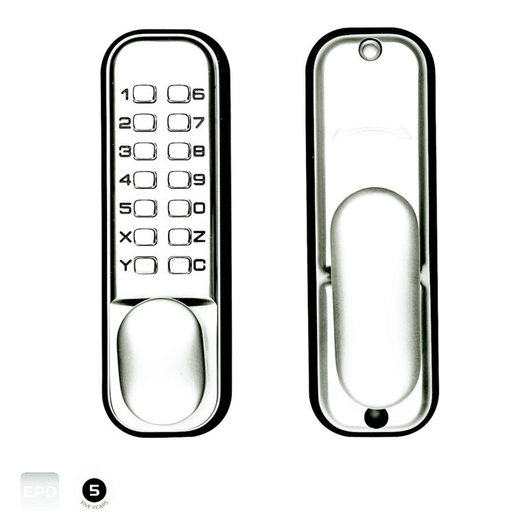 AMK® Briton Mechanical Push Button Code Lock Brass