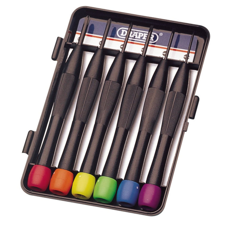 AMK® Draper Precision Screwdriver Set 6 Piece
