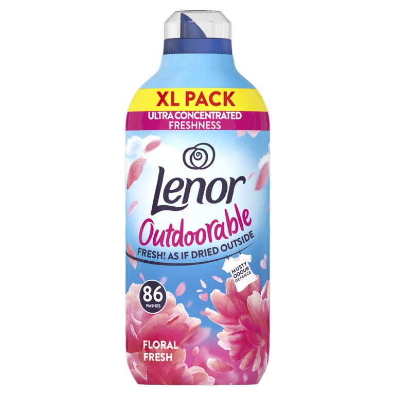 AMK® Lenor Outdoor Fabric Conditioner 86 Wash Pink Blossom