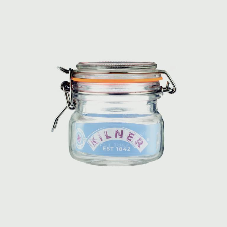 AMK® Kilner Clip Top  Jar - Square 0.25L