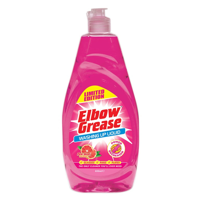 AMK® Elbow Grease Pink Washing Up Liquid 600ml