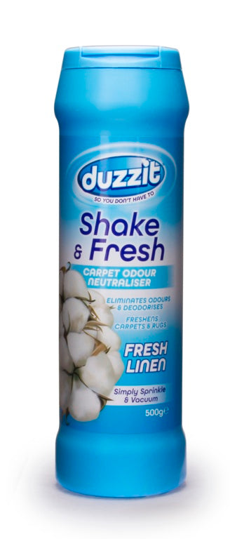 AMK® Duzzit Shake & Fresh Carpet Odour Neutraliser Fresh Linen / 500g
