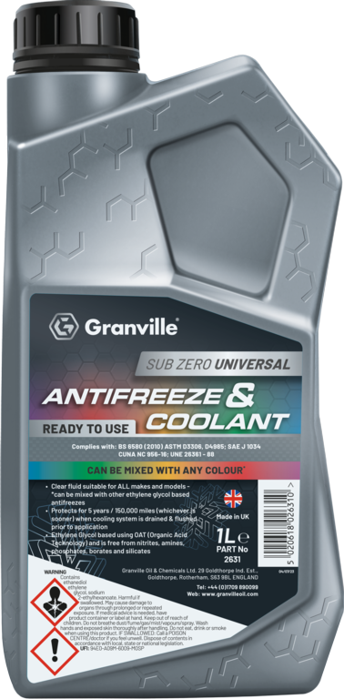 AMK® Granville Universal Anti-Freeze 1L