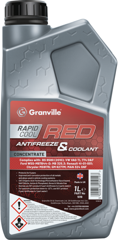 AMK® Granville Red Anti-Freeze 1L