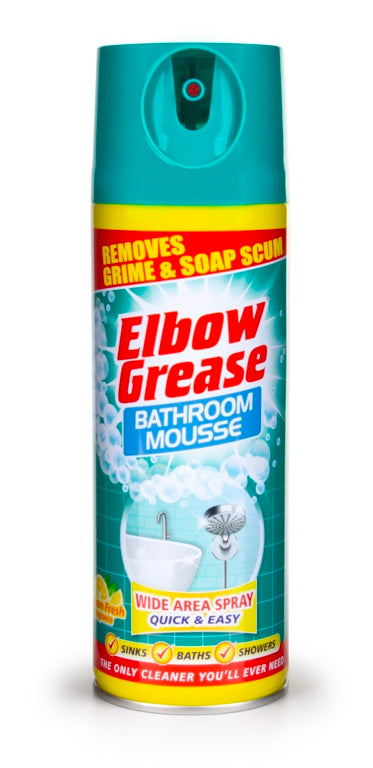 AMK® Elbow Grease Bath & Shower Foam Lemon / 400ml