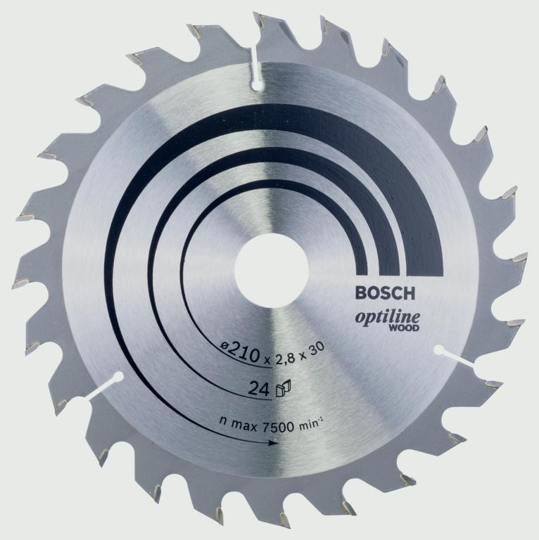 AMK® Bosch Wood Circular Saw Blade 24T 210 x 30mm