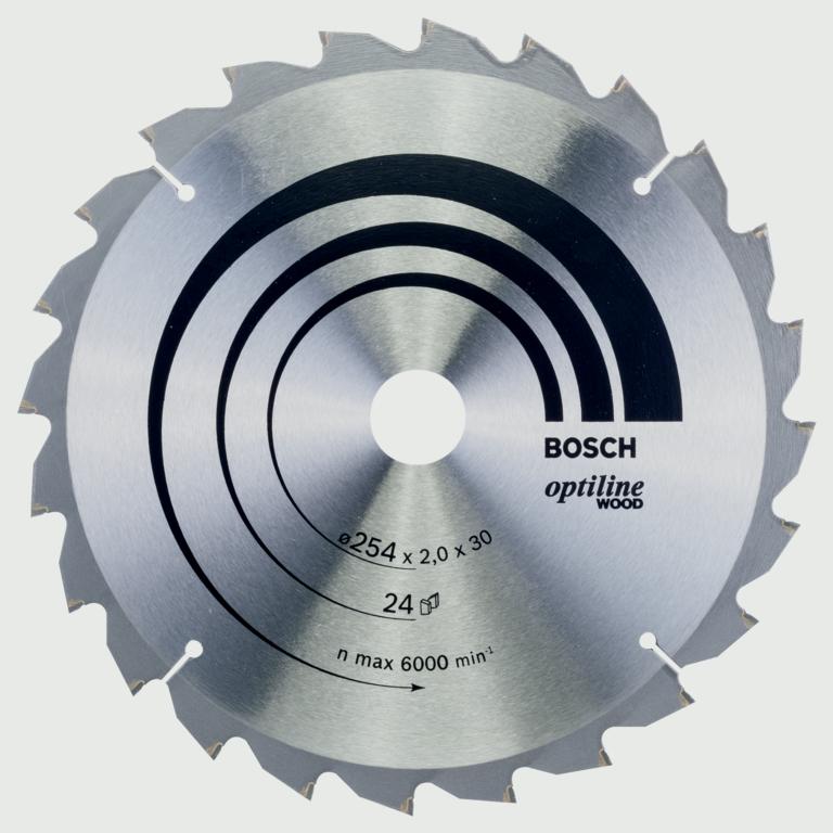 AMK® Bosch Wood Circular Saw Blade 24T 254 x 30mm