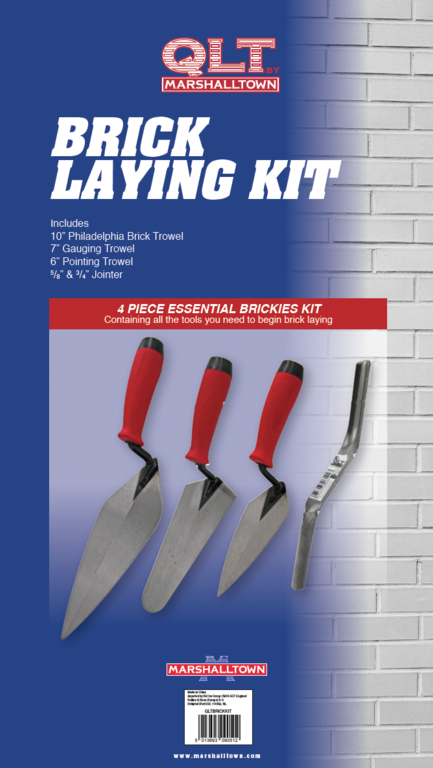 AMK® Marshalltown QLT Brick Kit 4 Piece