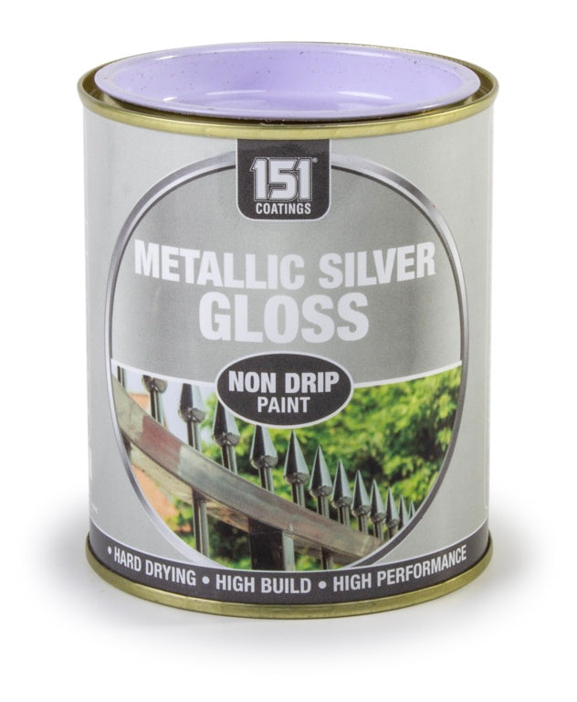 AMK® 151 Coatings Metallic Silver Paint 300ml