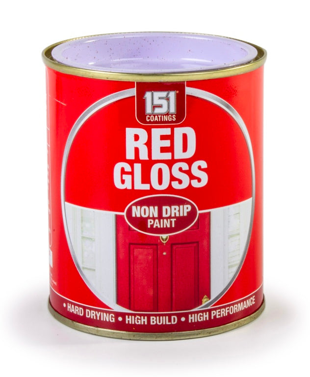 AMK® 151 Coatings Non Drip Gloss Paint 300ml Red