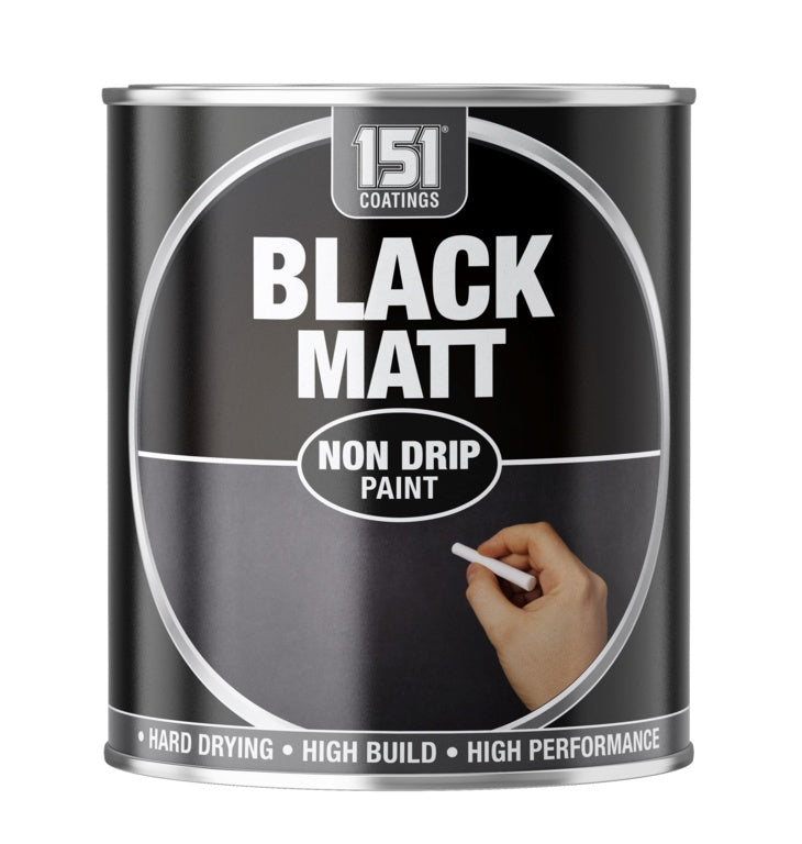 AMK® 151 Coatings Matt Paint 300ml Black