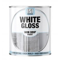AMK® 151 Coatings Non Drip Gloss Paint 300ml White