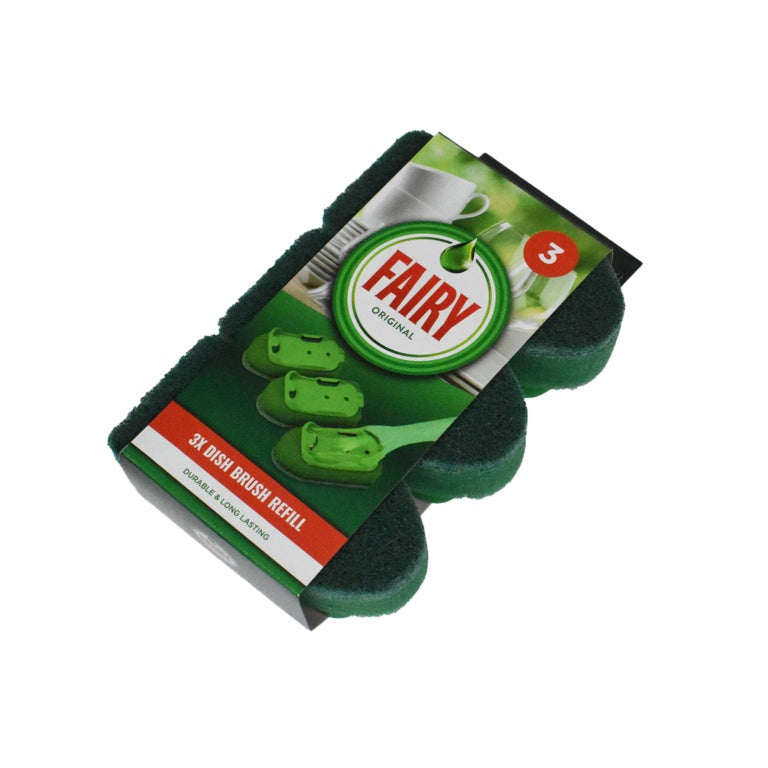 AMK® Addis Fairy Dish Brush Refill Pack 3