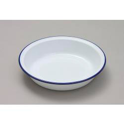 AMK® Falcon Pie Dish Round - Traditional White 20cm x 4D