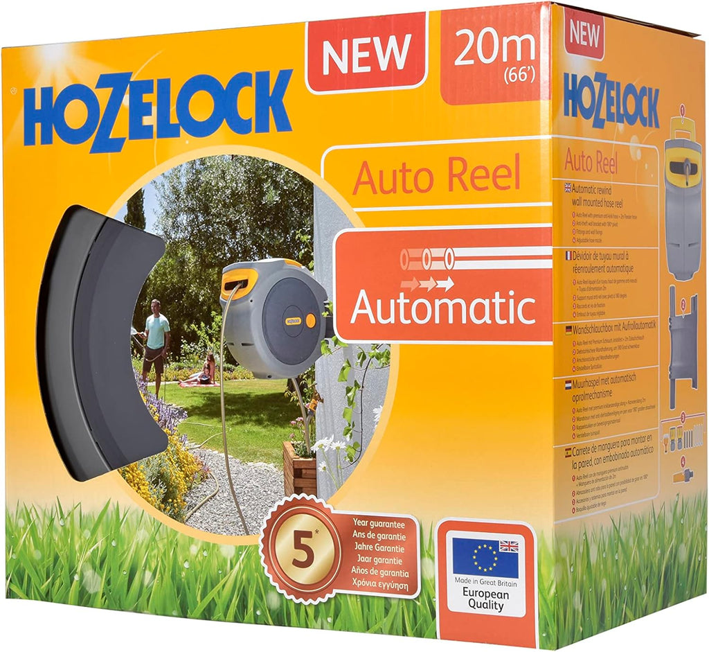 Hozelock Auto Reel Retractable Hose System 20m