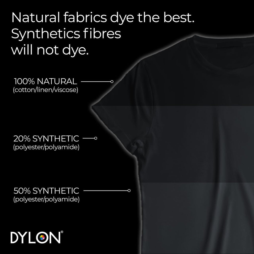 AMK® Dylon All in 1 Fabric Dye Intense Black