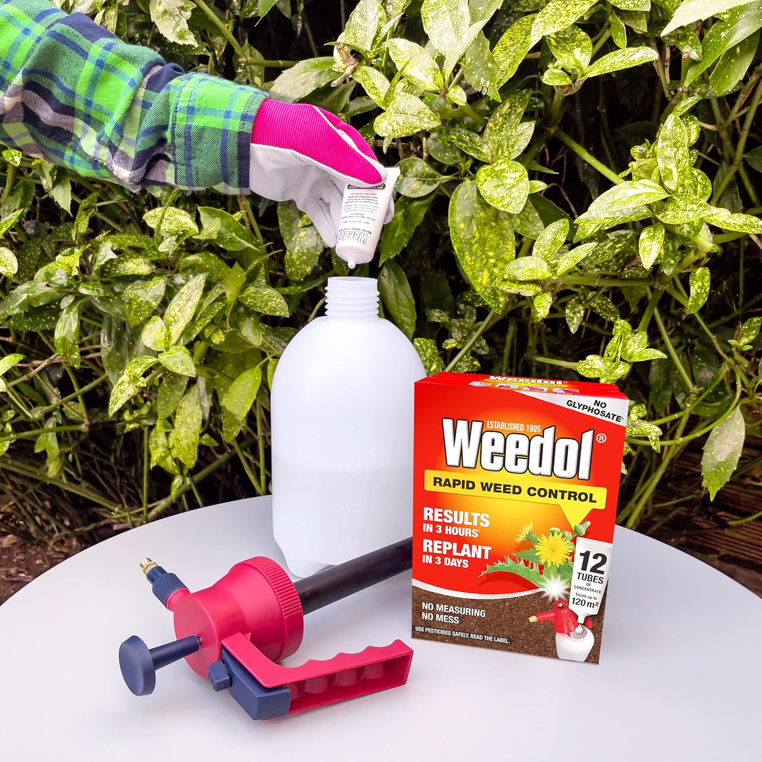Weedol Rapid Weed Control 12 Tubes Concentrate
