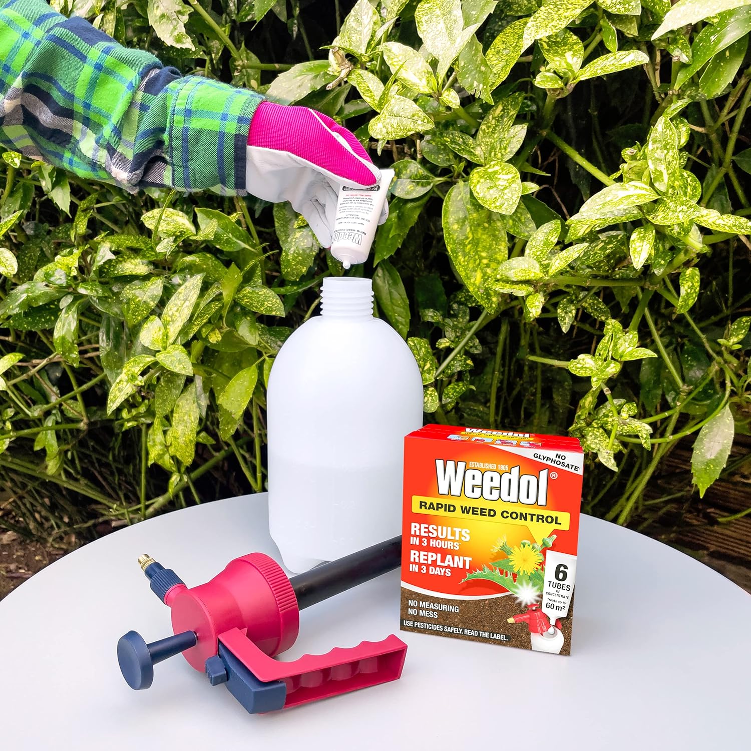 Weedol Rapid Weed Control 6 Tubes Concentrate