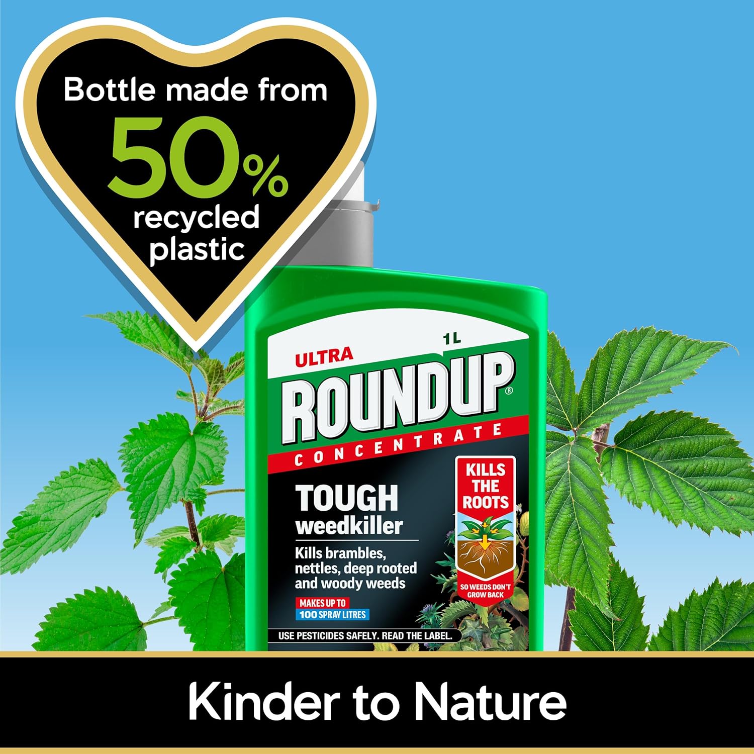AMK® Roundup Ultra Weedkiller 1L