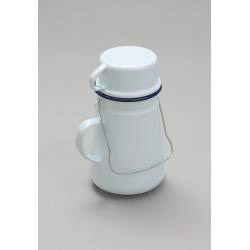 AMK® Falcon Tea Can Including Cup - Traditional White 11cm x 19D