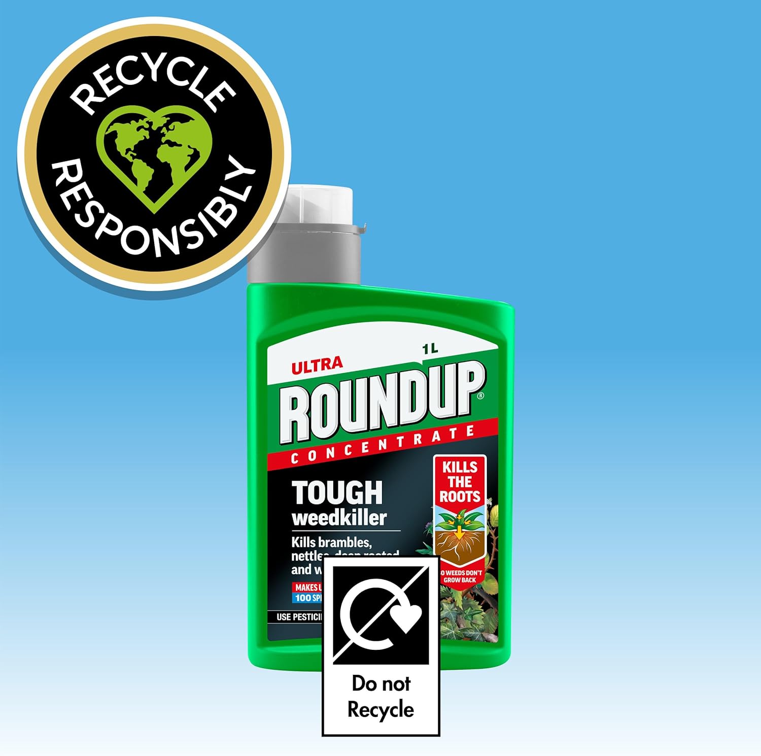 AMK® Roundup Ultra Weedkiller 1L
