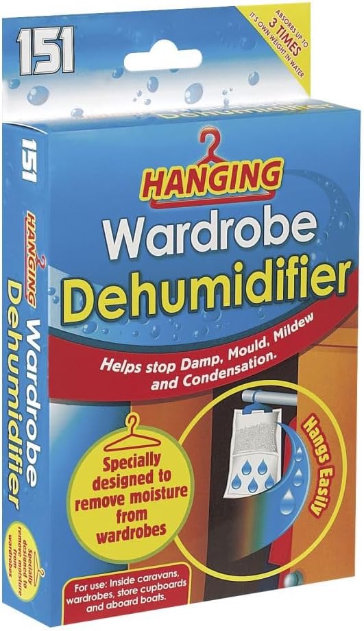 AMK® 151 Hanging Wardrobe Dehumidifier 450ml