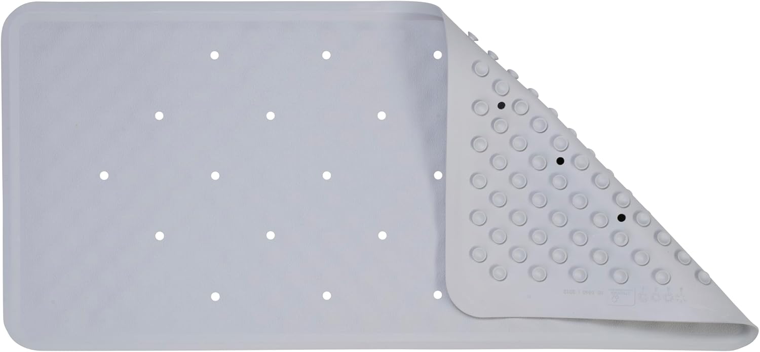 AMK® Croydex Basics Rubber Bath Mat Blue