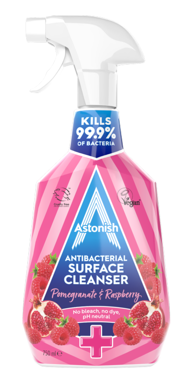 AMK® Astonish Antibacterial Surface Cleanser 750ml Pink