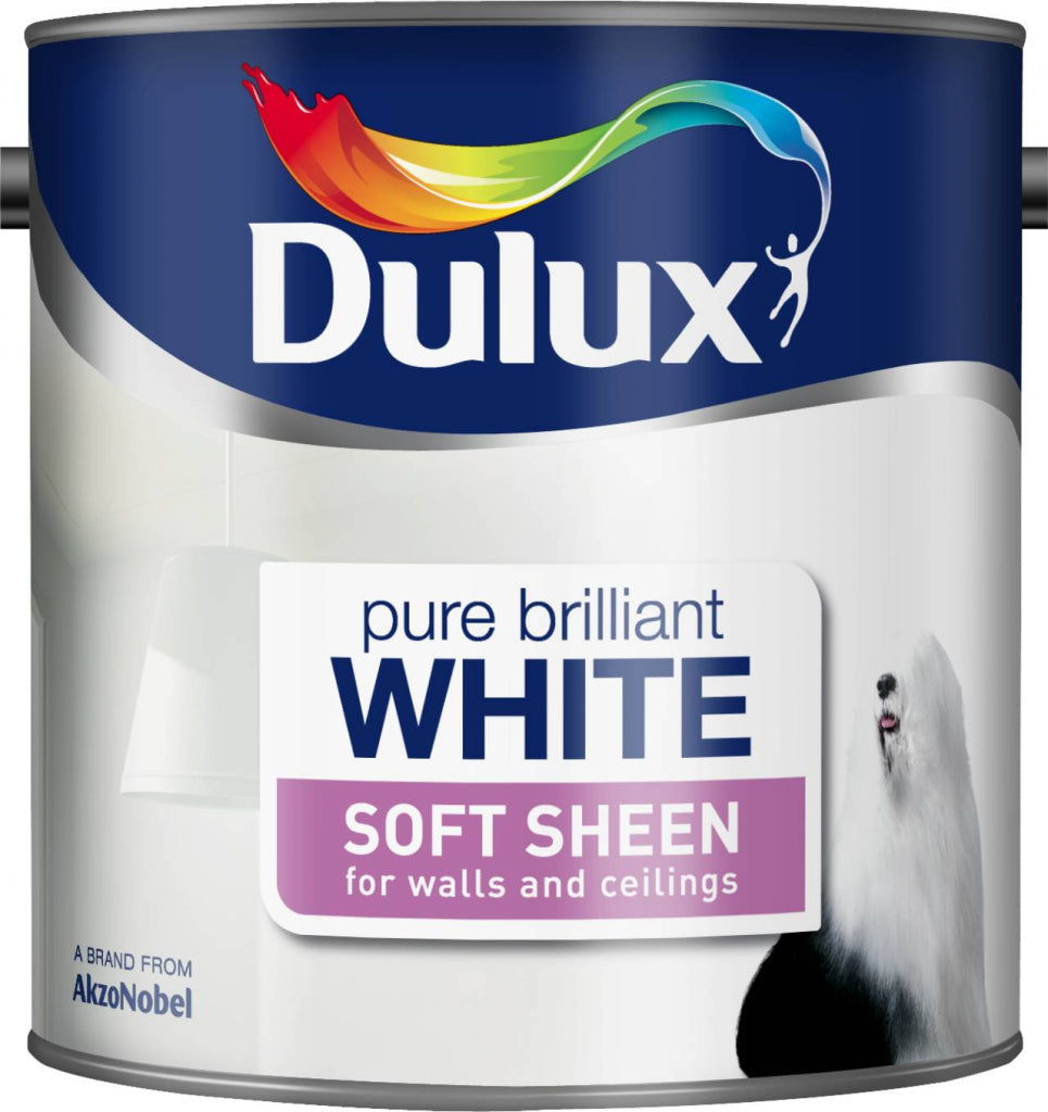 AMK® Dulux Soft Sheen 2.5L Pure Brilliant White