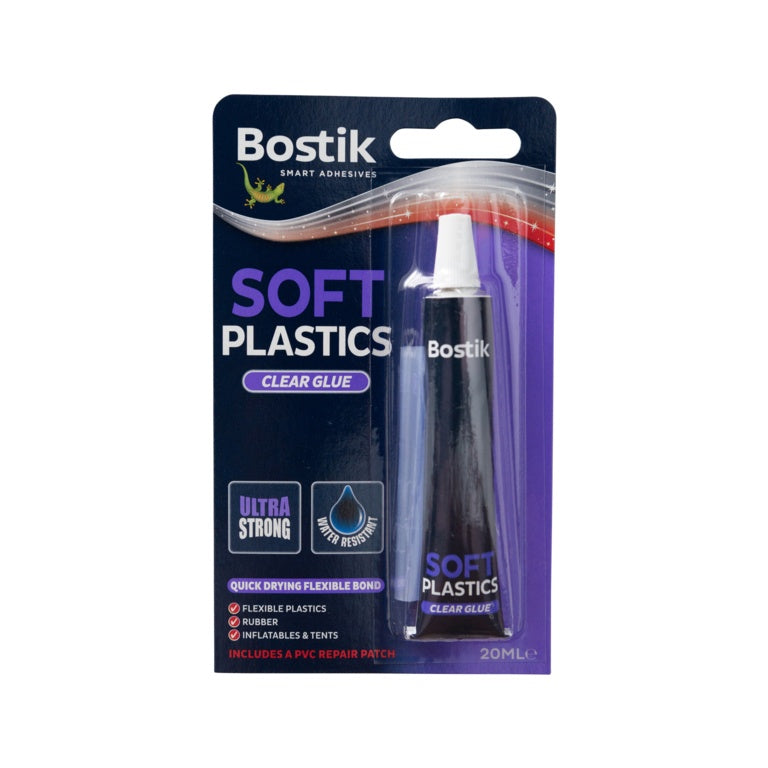 AMK® Bostik Soft Plastics Clear Adhesive 20ml Blister