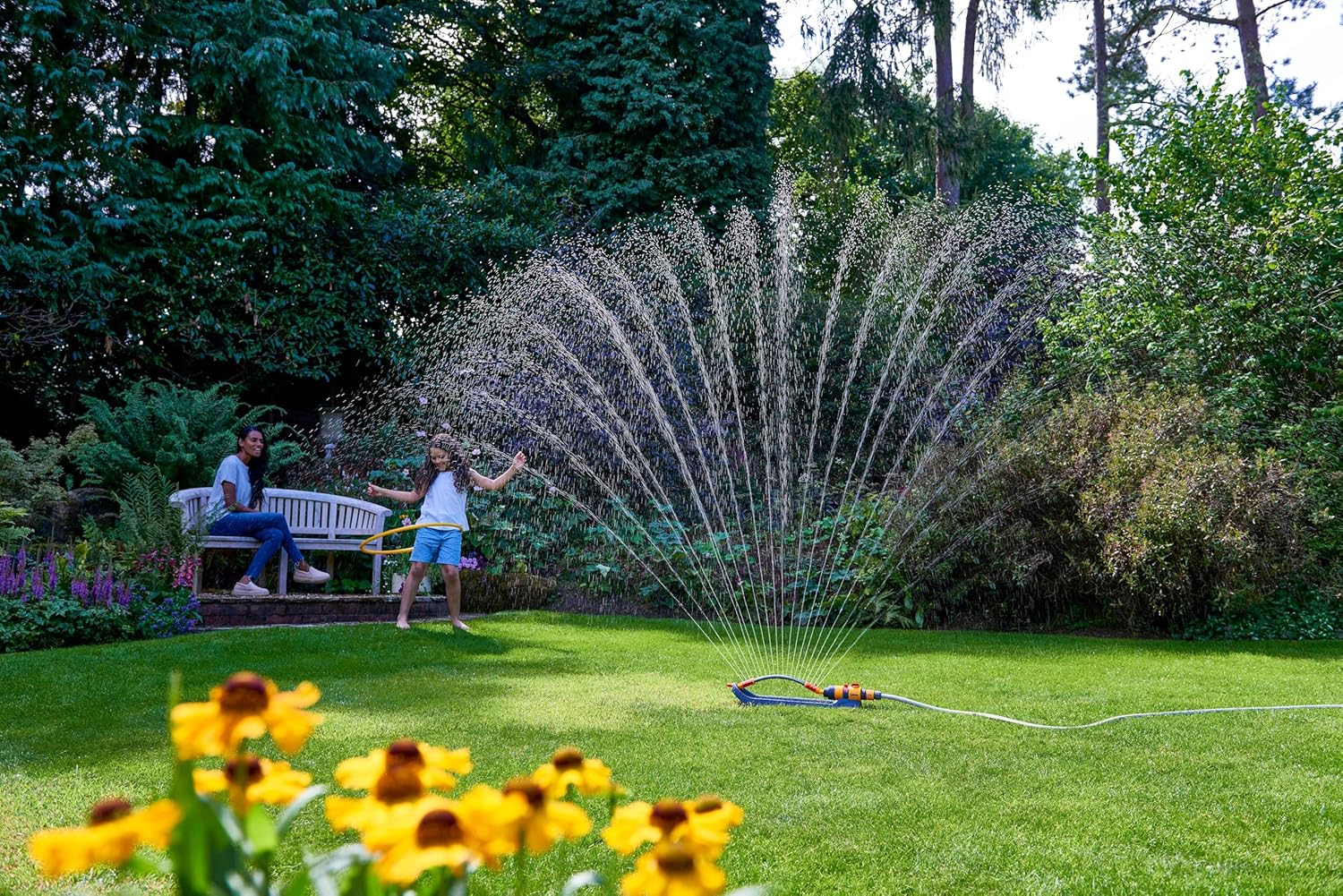 AMK® Hozelock Rectangular Sprinkler Plus 250L