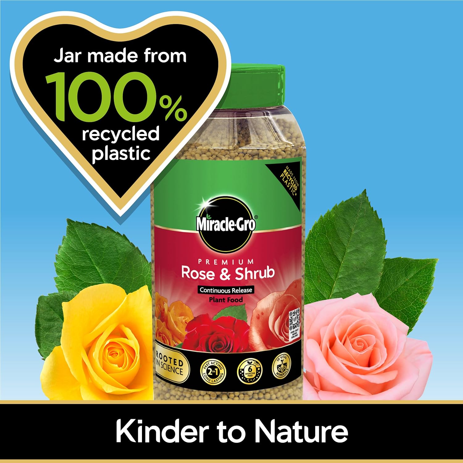 AMK® Miracle-Gro® Rose & Shrub Continuous Release Plant Food 900g