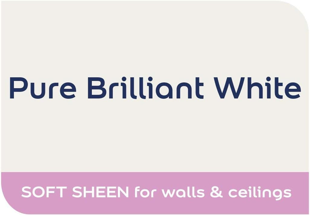 Dulux Easycare Bathroom Soft Sheen 1L Pure Brilliant White