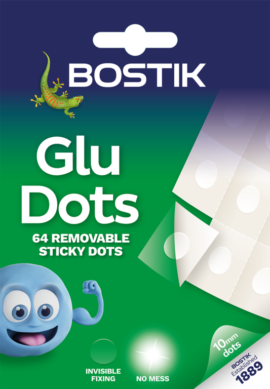 AMK® Bostik Glu Dots Removable Pack 64