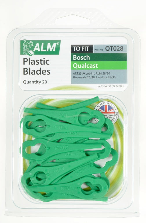AMK® ALM Plastic Blades Pack of 20