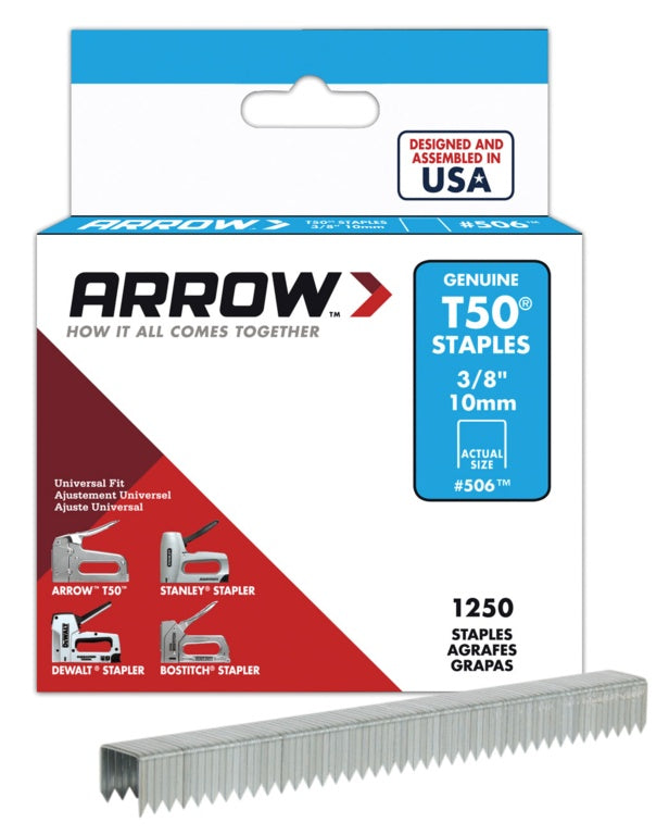 AMK® Arrow T50 Staples 10mm (1250)