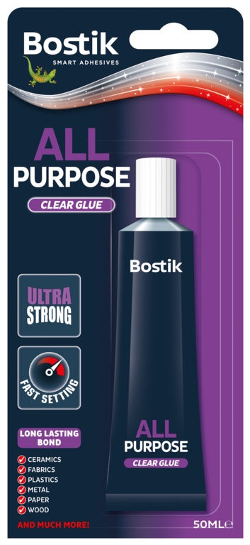 AMK® Bostik All Purpose Adhesive 50ml Blister