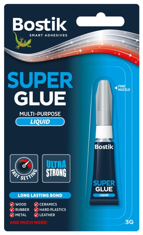 AMK® Bostik Super Glue Original 3g Tube Blister