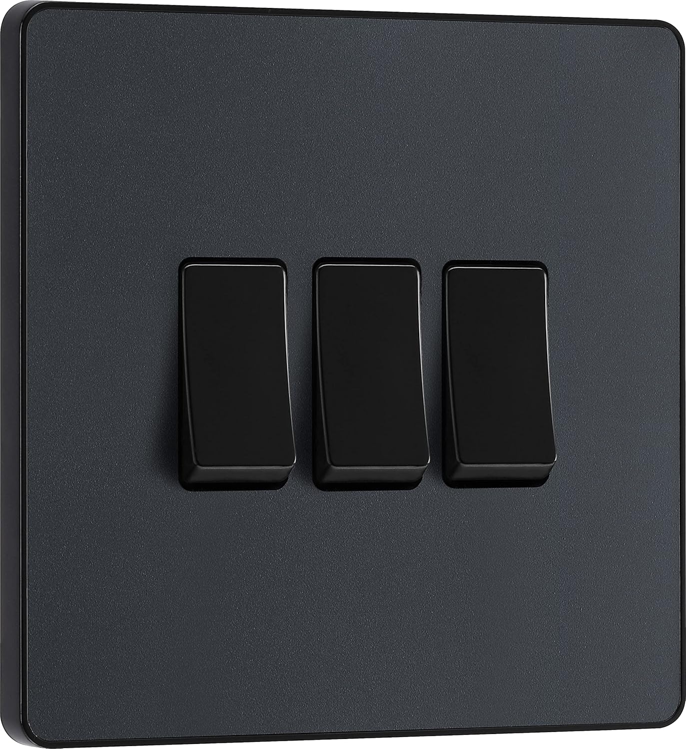 AMK® BG 20a 16ax 3g 2 Way Plastic Switch Matt Grey