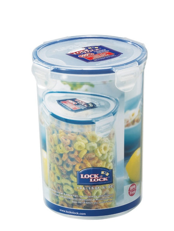 AMK® Locknlock Round Food Storage Container 1.8L