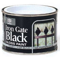 AMK® 151 Coatings Iron Gate Gloss Paint Black / 180ml